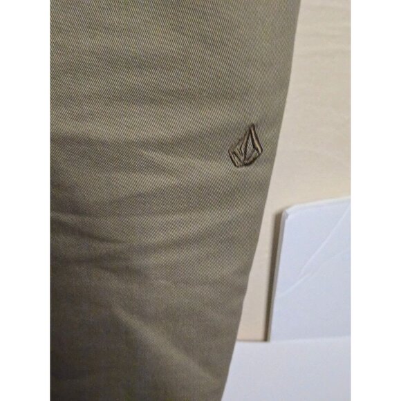 Volcom Men's True To This Slim Fit Khaki Pants Size 30X32 Classic Preppy - Picture 4 of 5